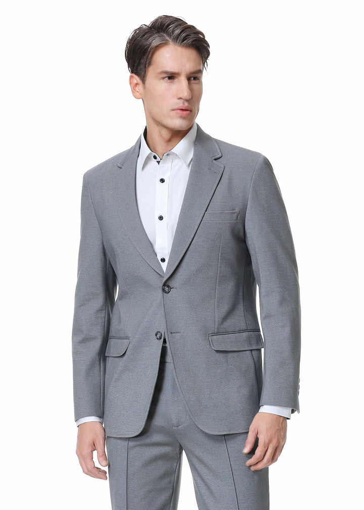 Hechter Paris X-Tech Stretch Suit Separate Grey Jacket