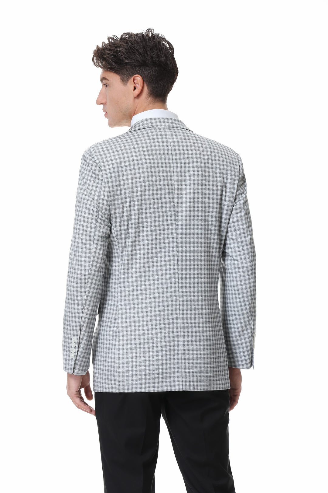 Hechter Paris Check Stretch Blazer