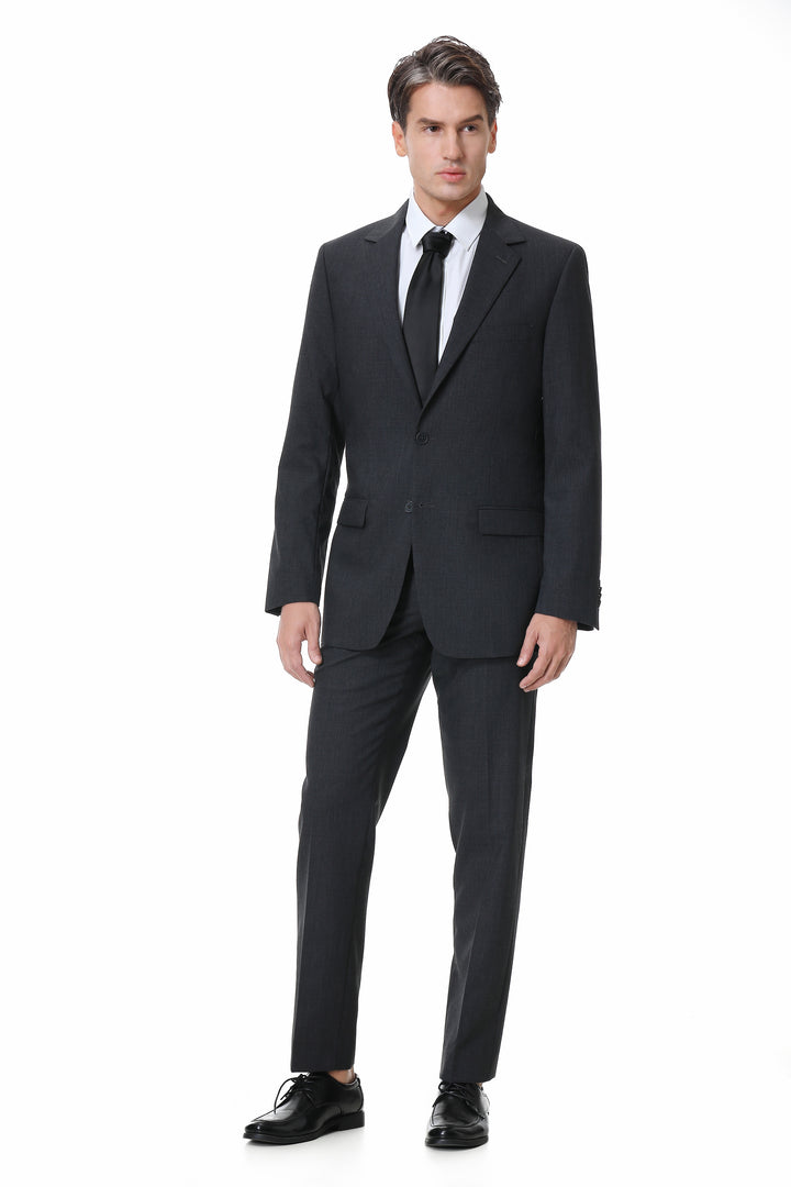 Hechter Paris Suit Separate Grey Heather Pant