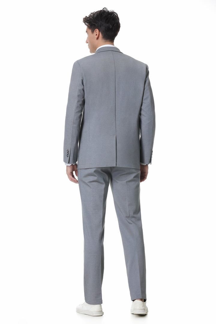 Hechter Paris X-Tech Stretch Suit Separate Grey Jacket