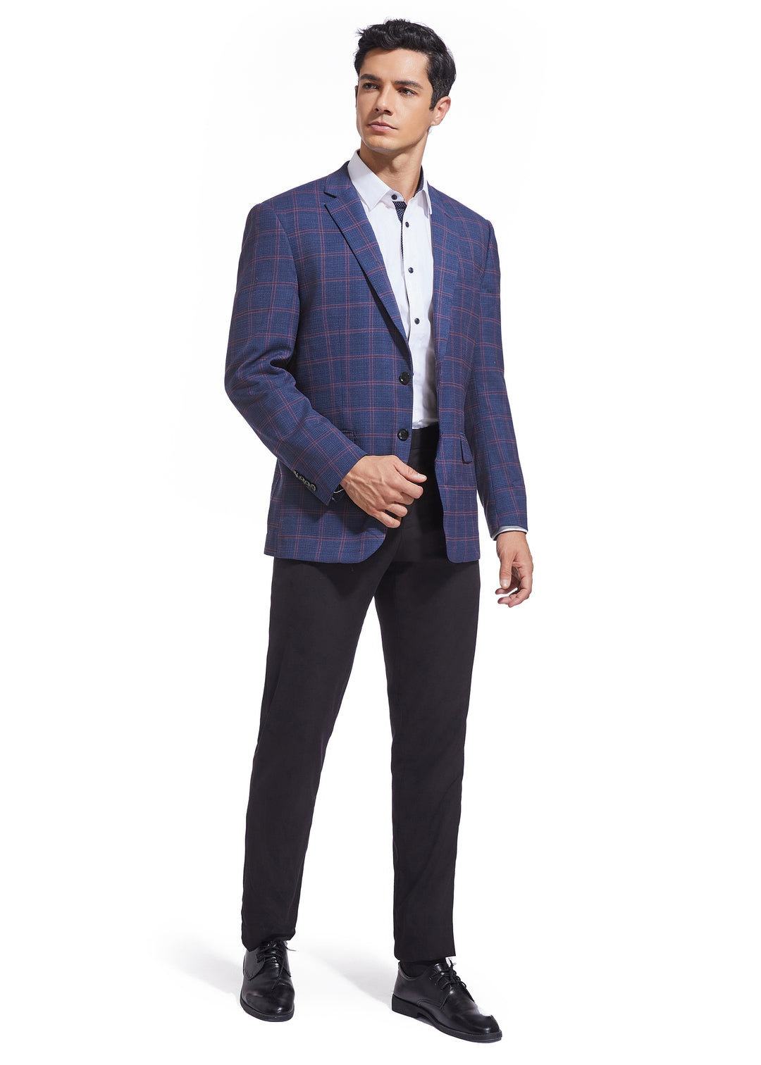 Hechter Paris Grid Wool Sport Coat