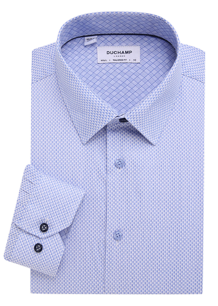 Duchamp London Geo Dress Shirt