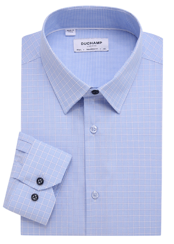 Duchamp London Checked Dress Shirt