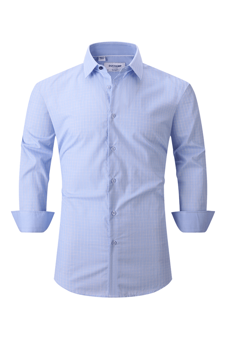 Duchamp London Checked Dress Shirt