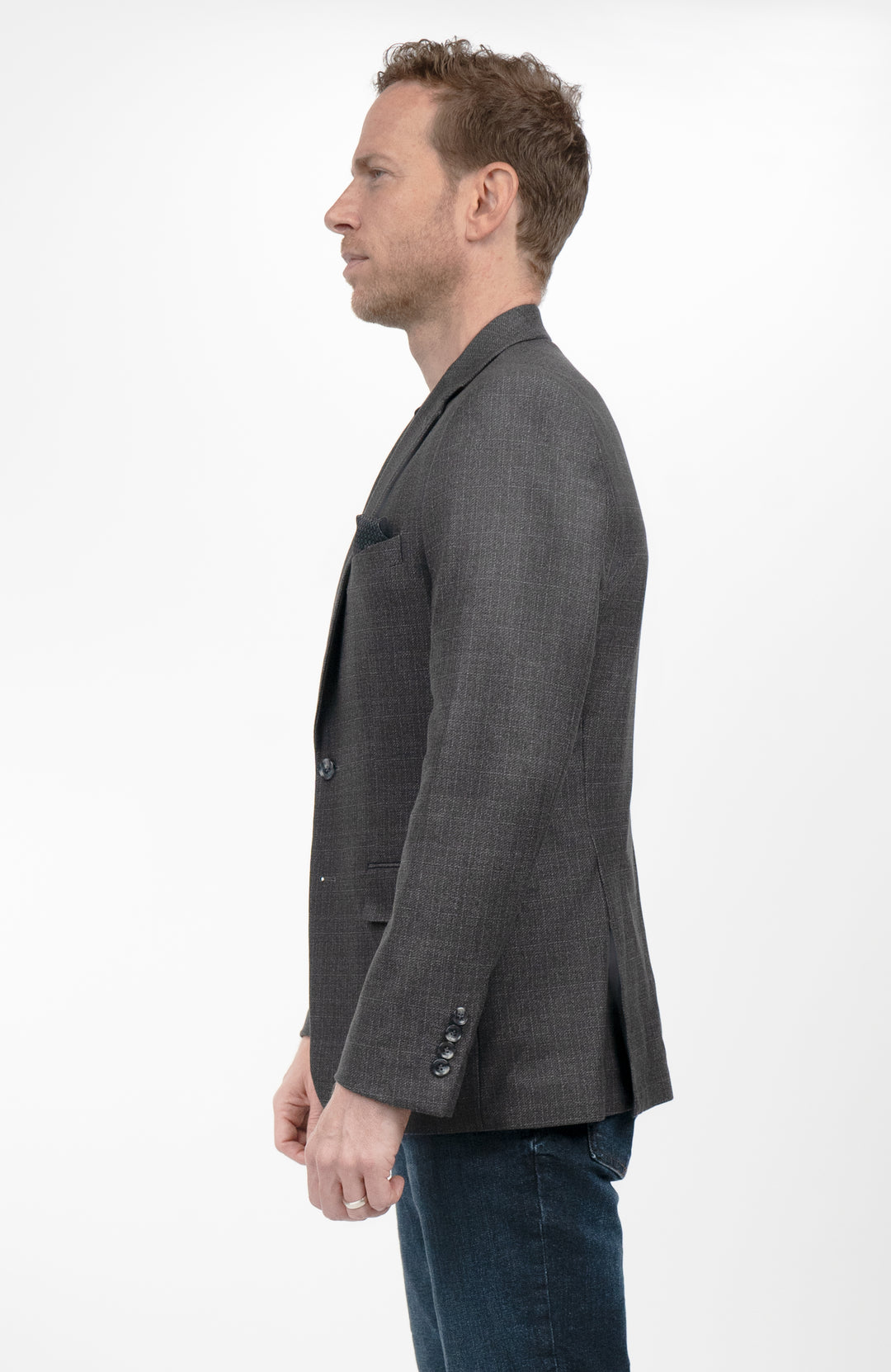 Duchamp London Black Texture Sportcoat