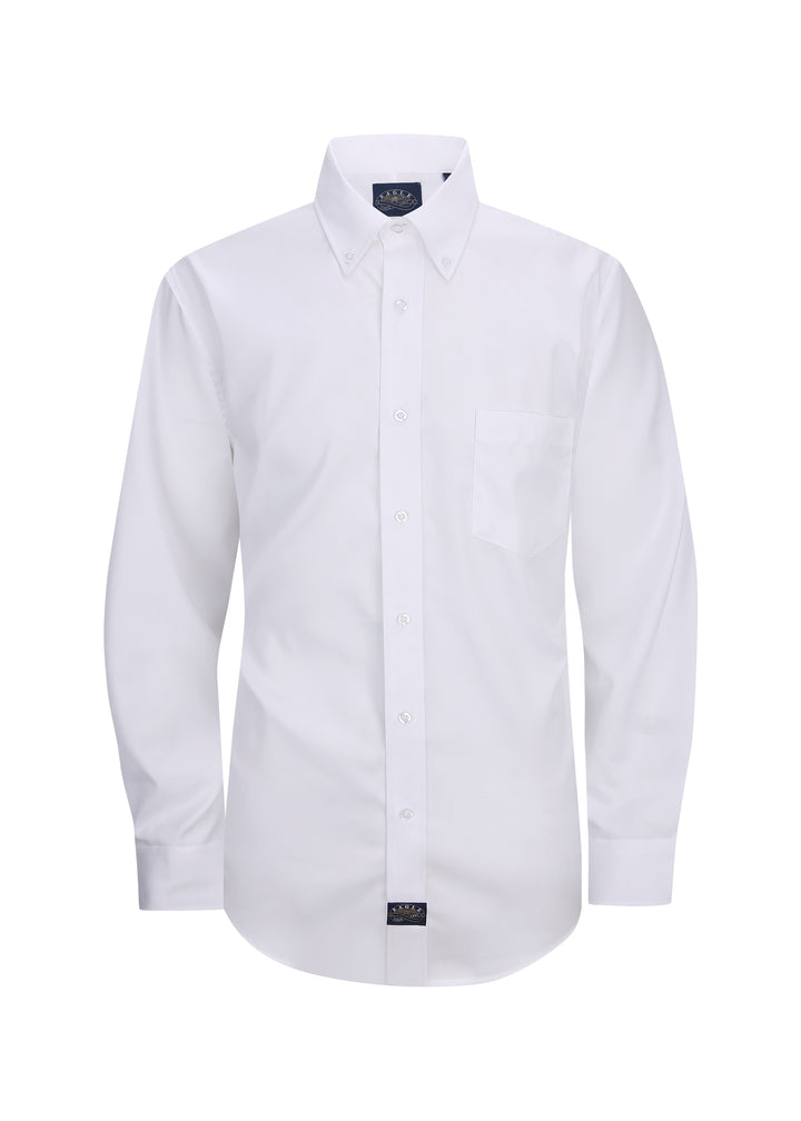 Eagle IRON FREE Stretch Neck Pinpoint Oxford Shirt