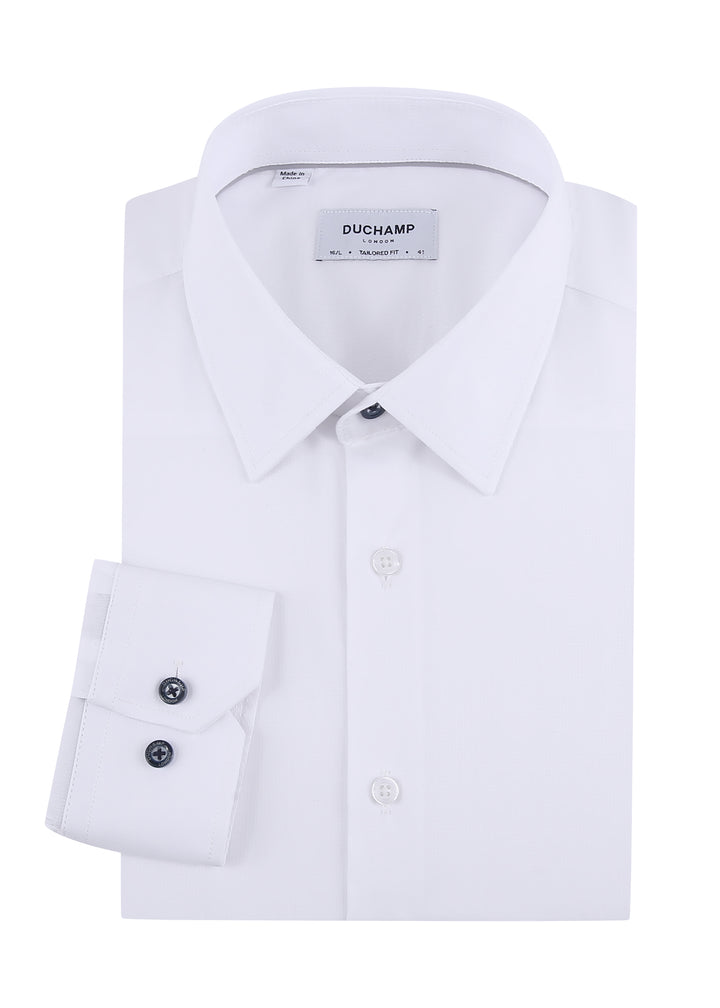 Duchamp London Solid Dress Shirt