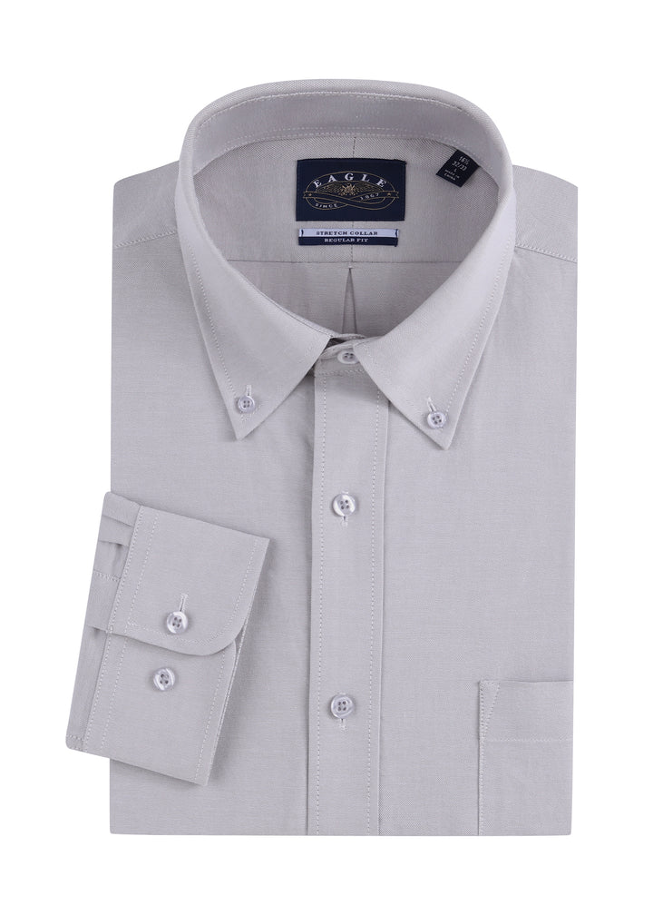 Eagle Stretch Neck Pinpoint Oxford Shirt