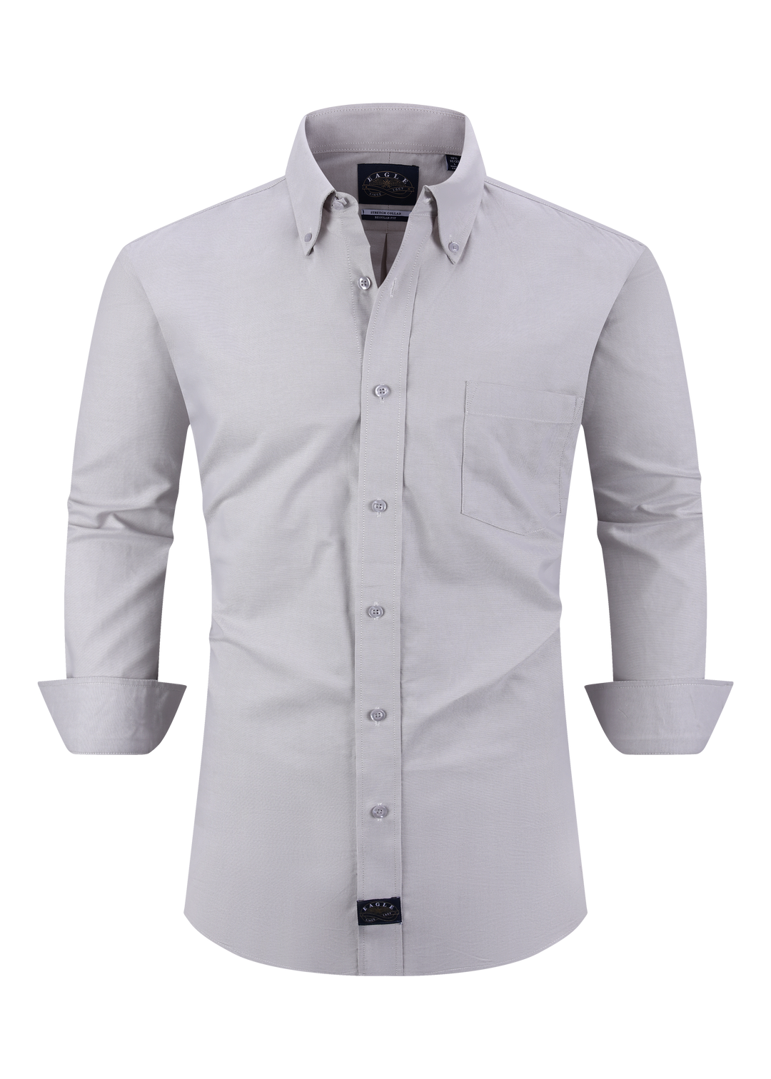 Eagle Stretch Neck Pinpoint Oxford Shirt