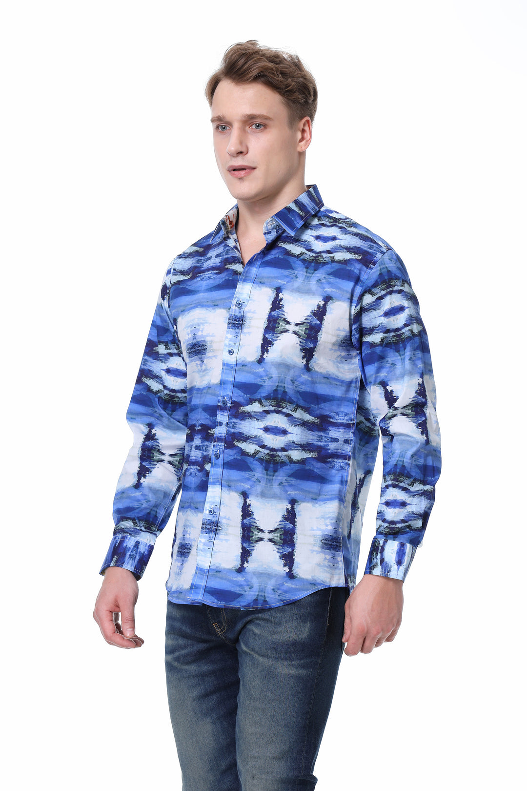 1 Like No other Silm Long Sleeve Casual Shirt