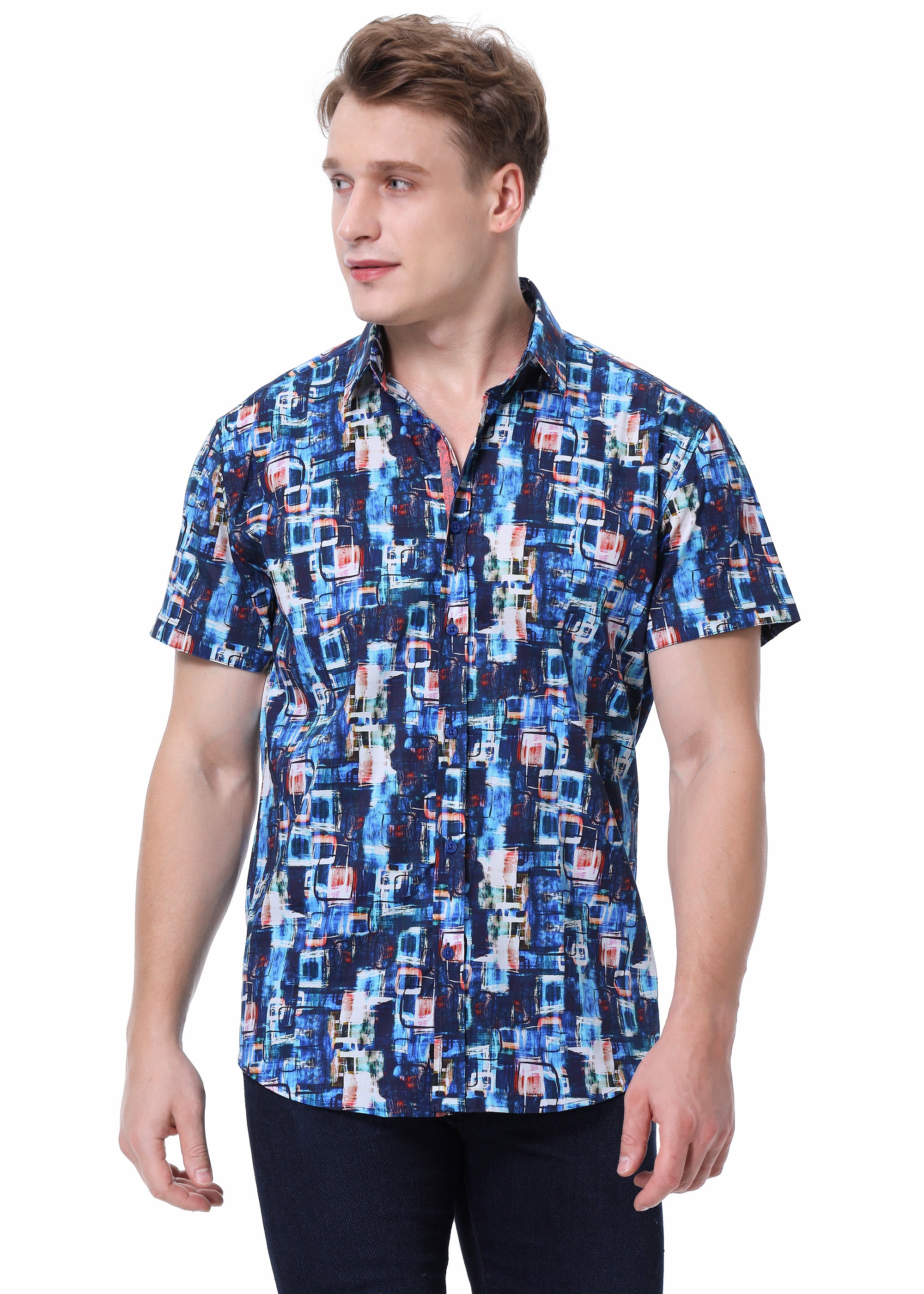 1 Like No Other Plein Short Sleeve Casual Shirt – SHOP ROFFE