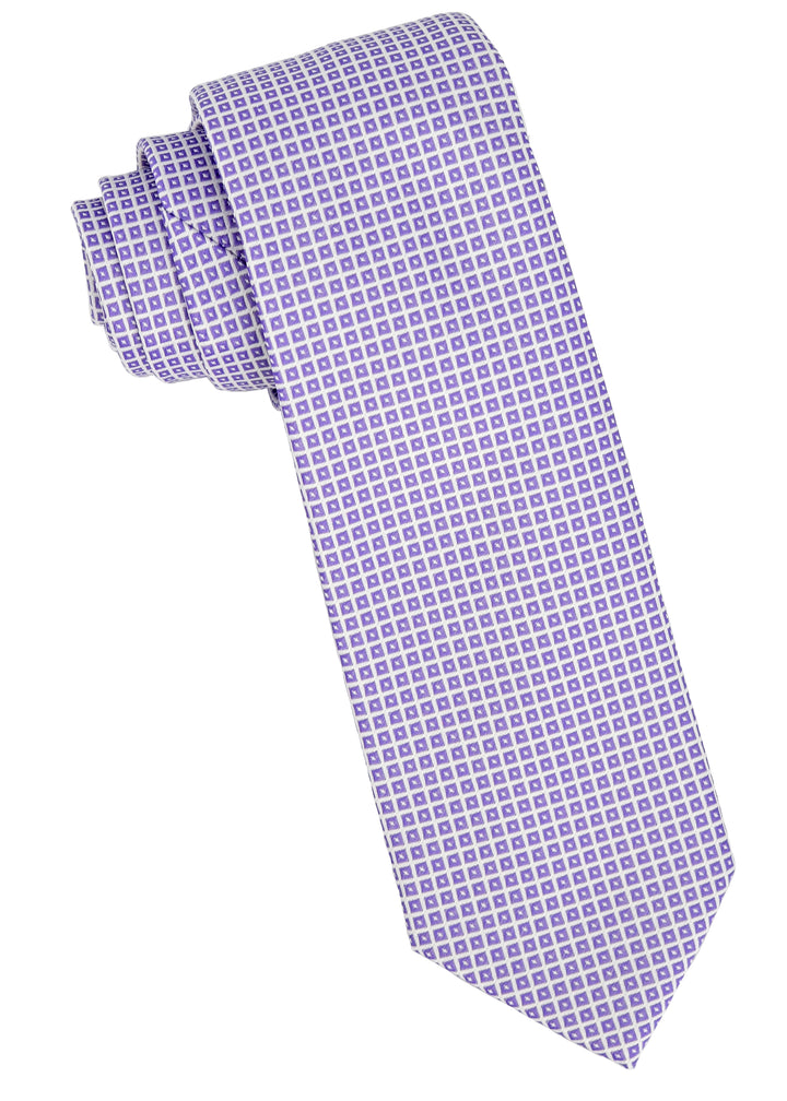 Save The Ocean Diamond Neat Weave Sustainable Tie