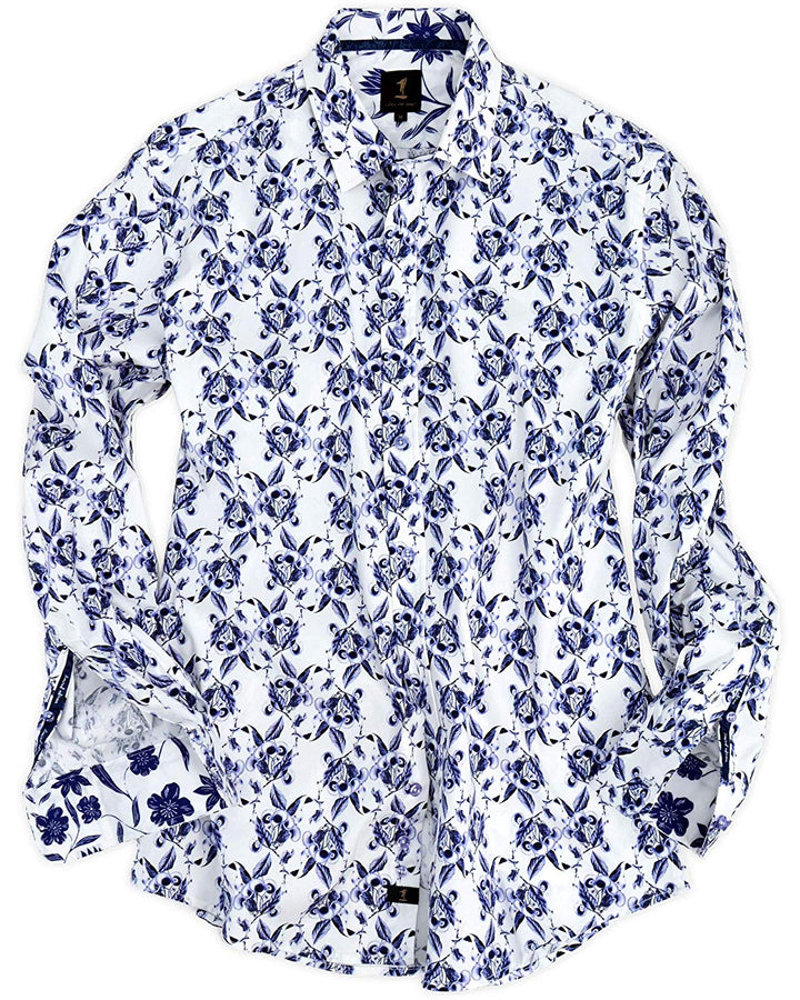 1 Like No Other Uva Long Sleeve Print Shirt