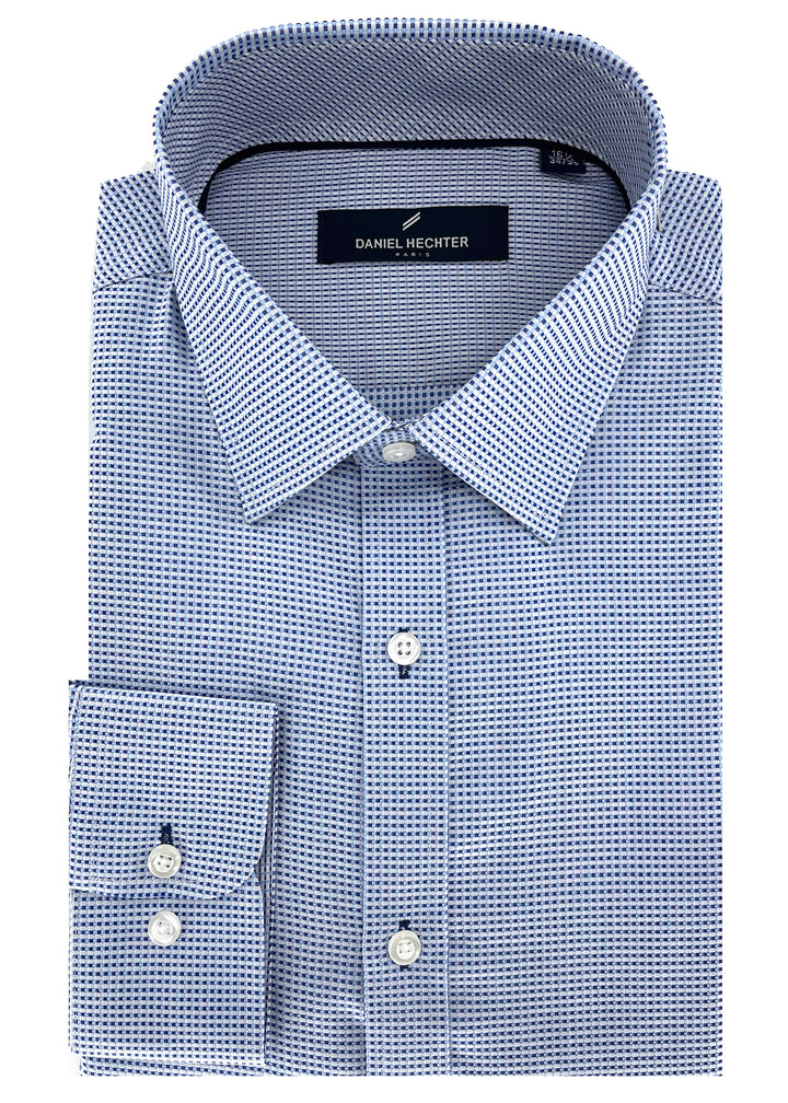 Hechter Paris Neat Slim Fit Dress Non-Iron Shirt