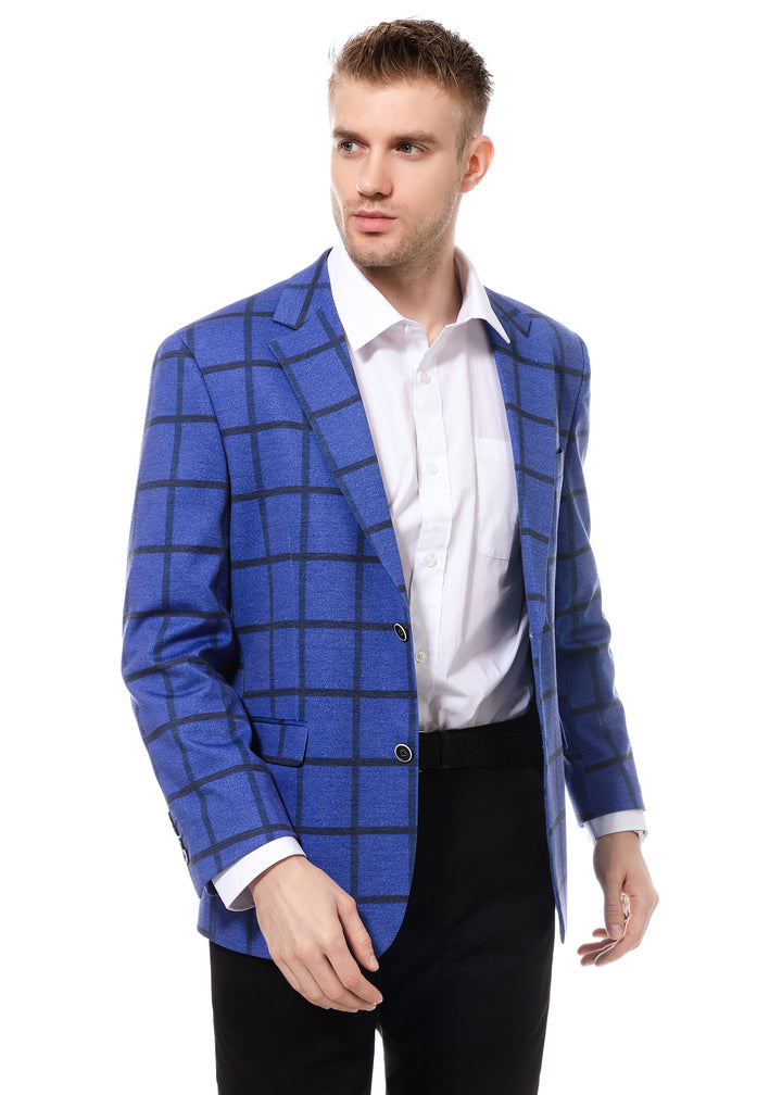 Duchamp Large Windowpane Blazer