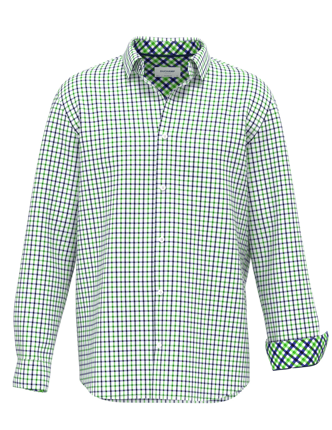 Duchamp London Plaid Dress Shirt