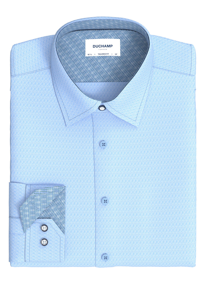 Duchamp London Geo Dress Shirt