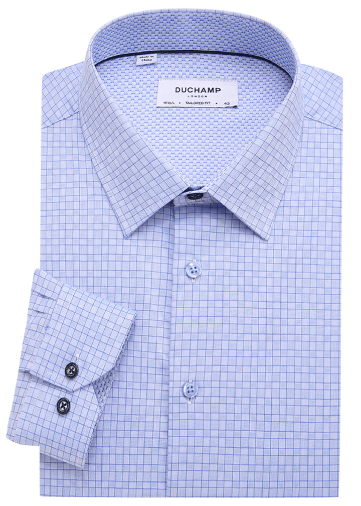 Duchamp London Check Dress Shirt