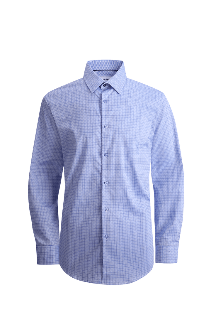 Duchamp London Check Dress Shirt