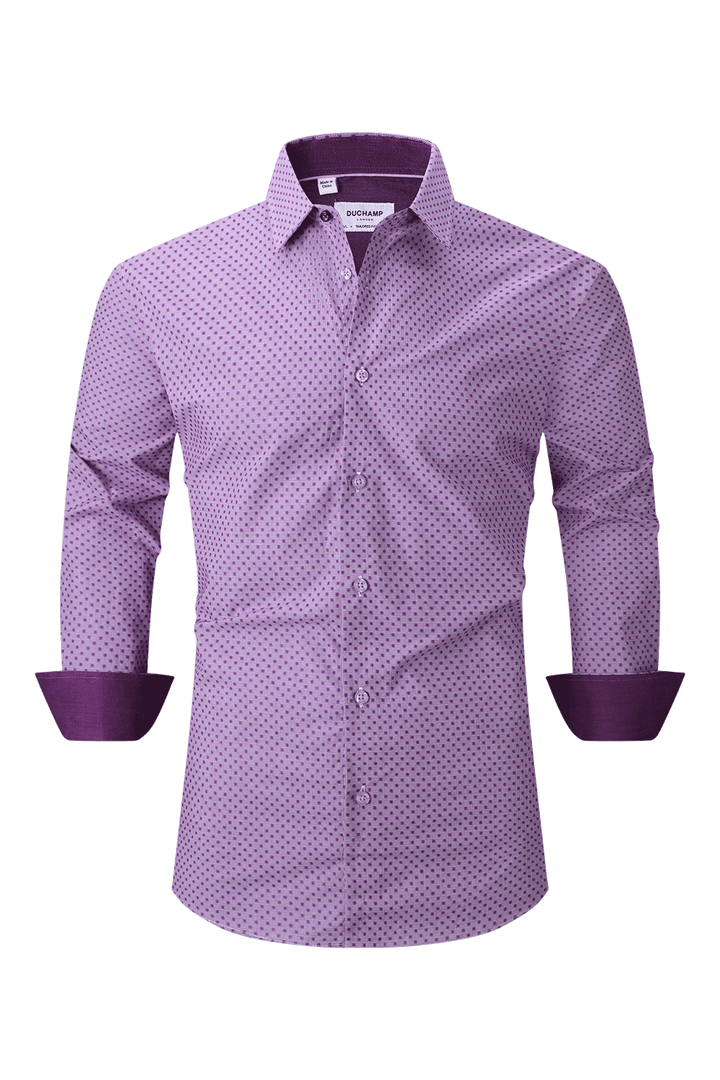 Duchamp London Fancy Gingham Dress Shirt