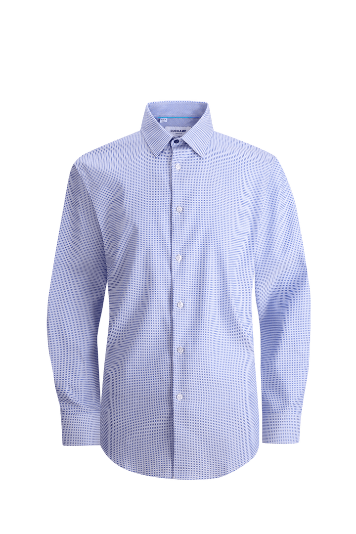 Duchamp London Geometric Dress Shirt