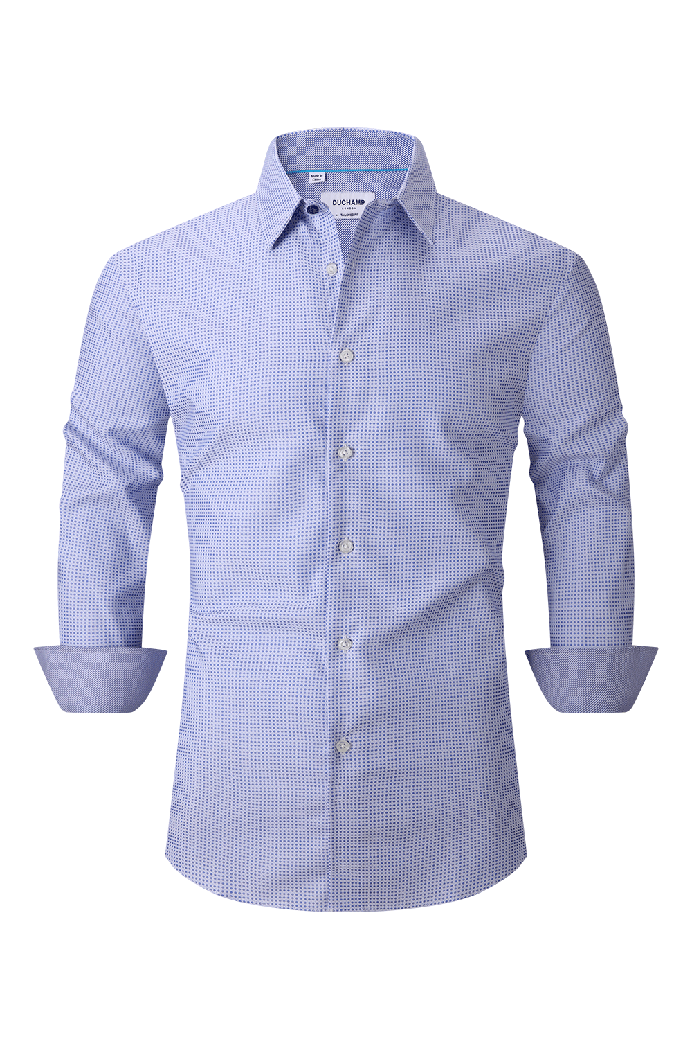 Duchamp London Geometric Dress Shirt