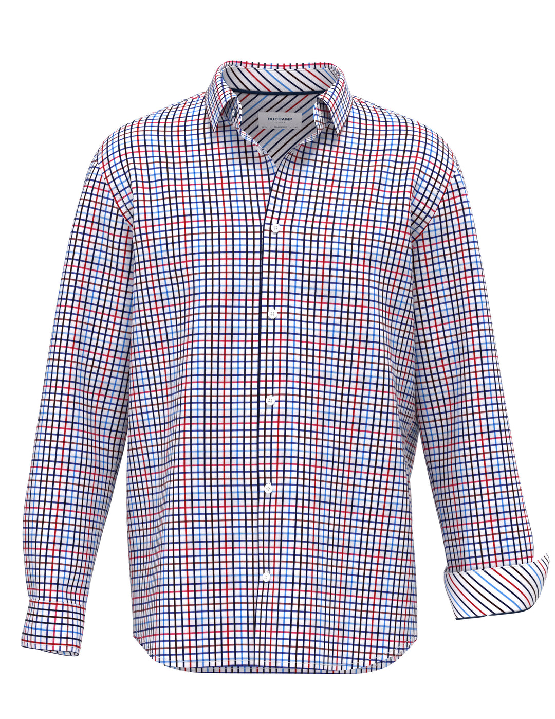 Duchamp London Plaid Dress Shirt