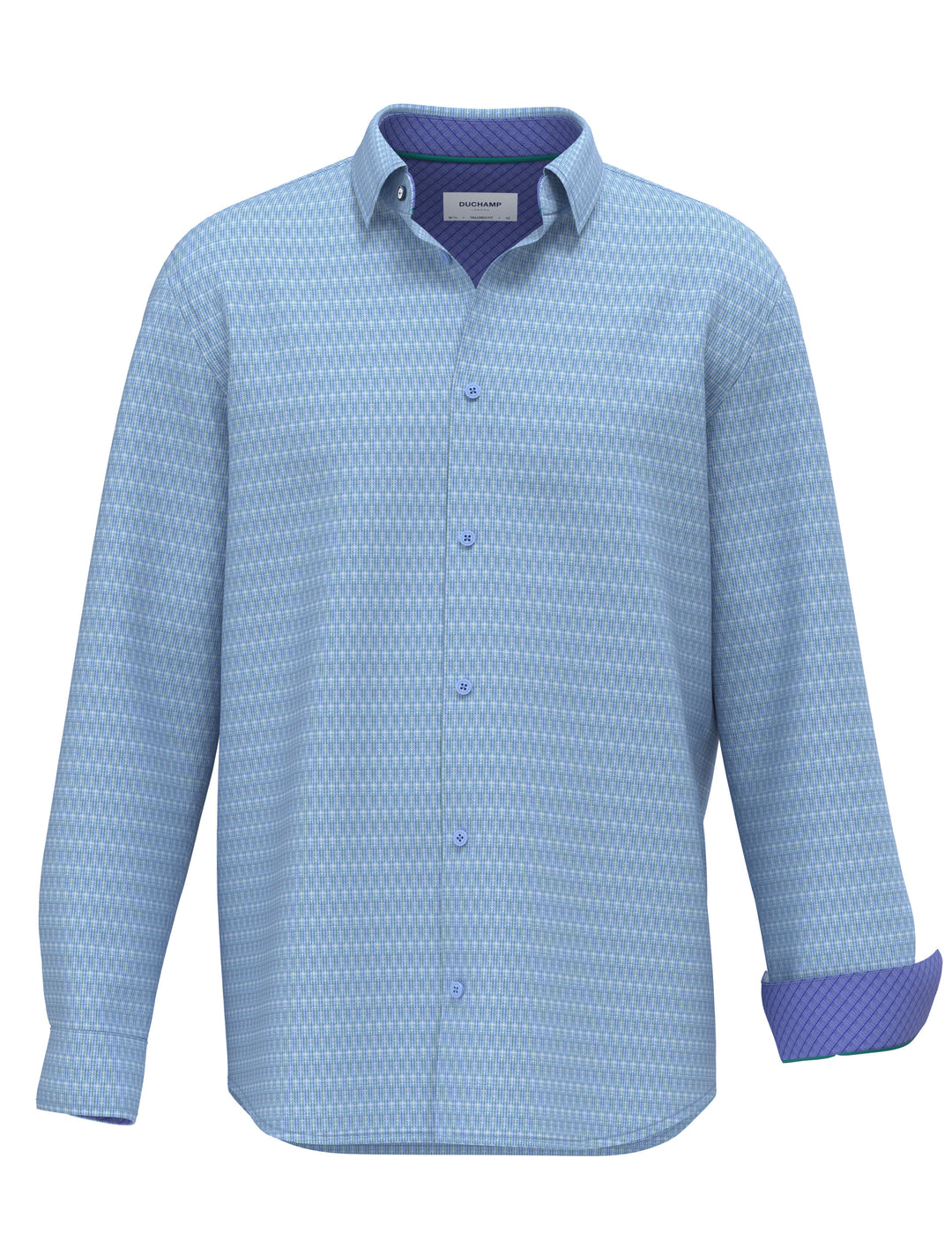 Duchamp London Modern Stripe Dress Shirt