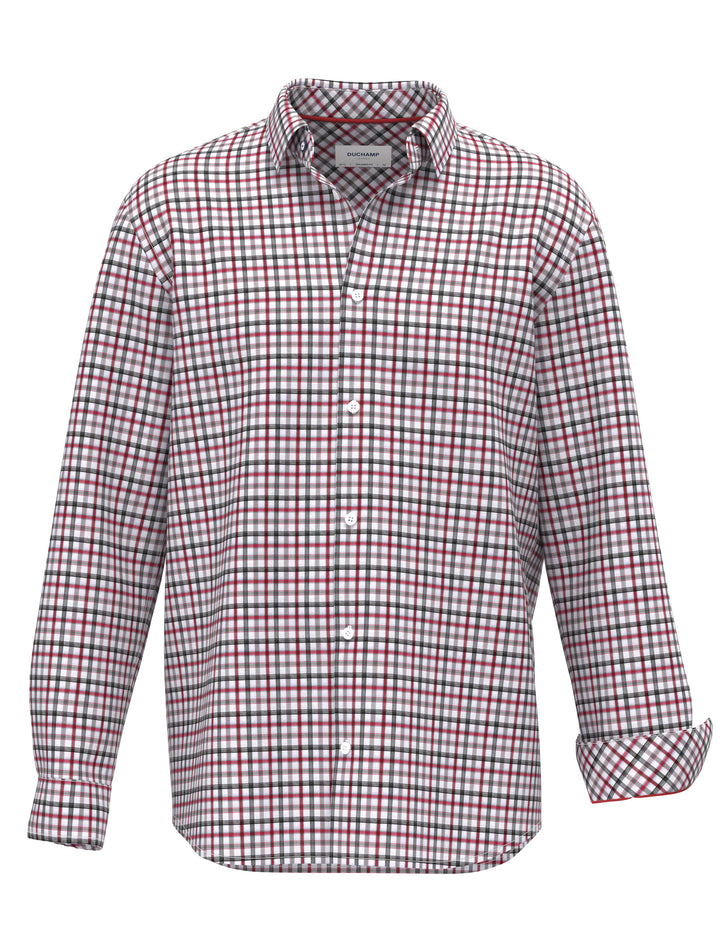 Duchamp London Check Dress Shirt